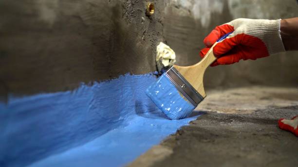 Commercial Crawl Space Encapsulation project at a Pipersville, PA business property by SJ Waterproofing Pros